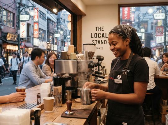 「住みながら働く」外国人が増加中